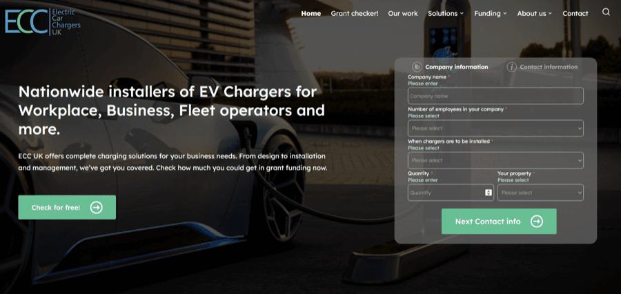 ECC — EV Chargers — screenshot
