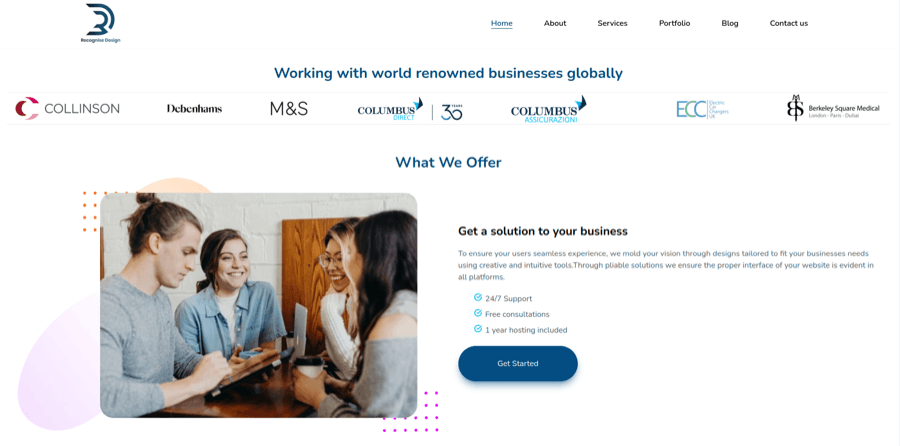Recognise Design — screenshot